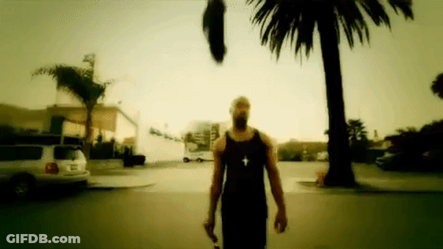 Bald Man Leaving Explosion Meme GIF