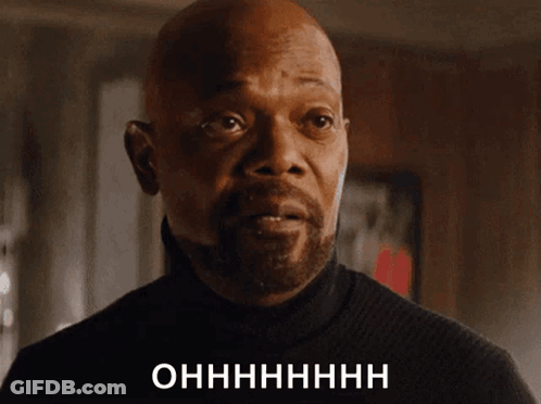 Bald Man Making Funny Face GIF