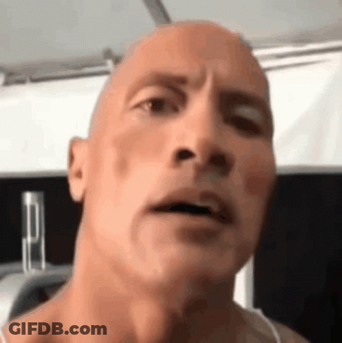Bald Man Making Funny Face GIF