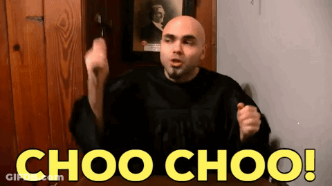 Bald Man Saying Bye See You Later GIF