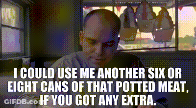 Bald Man Says I Could Use Me Another Six GIF