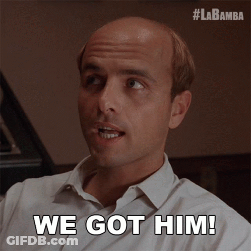 Bald Man Says We Got Him GIF