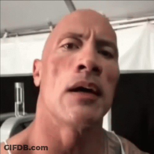 Bald Man Serious Look GIF