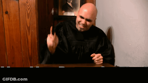 Bald Man Sitting At Desk Liar Liar Pants On Fire GIF