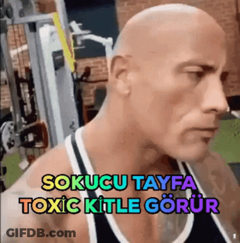 Bald Man Sitting In Gym Sokucu Tayfa Toxic Kitle Gorur GIF