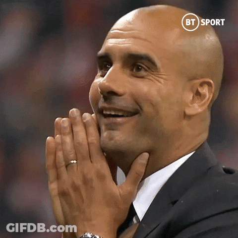 Bald Man Smiling In Suit GIF