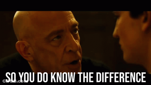 Bald Man So You Do Know The Difference GIF