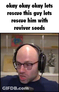 Bald Man Wearing Glasses And Headphones Says Lets Rescue GIF