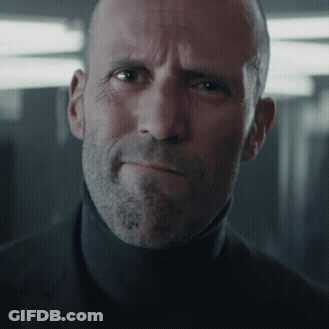 Bald Man With Beard In Black Turtleneck GIF