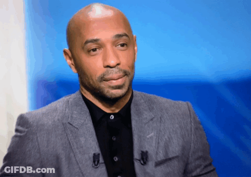 Bald Man With Beard In Grey Suit GIF