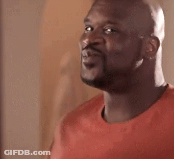 Bald Man With Beard In Red Shirt Smiling GIF