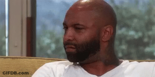 Bald Man With Beard Making Face GIF