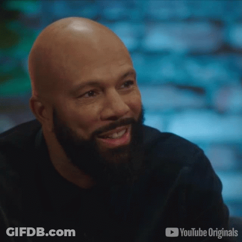 Bald Man With Beard Smiling YouTube Originals GIF