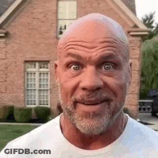 Bald Man With Beard Surprised GIF