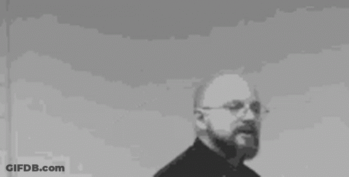 Bald Man With Beard GIF
