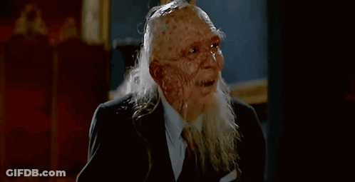 Bald Man With Circle On Forehead Says Indeed GIF