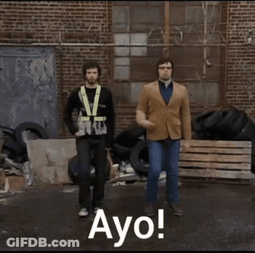 Bald Man With Face Tattoo Before Bald Man GIF