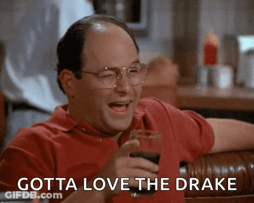 Bald Man With Glasses Laughing Gotta Love The Drake GIF