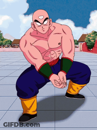 Bald Man With One Eye GIF