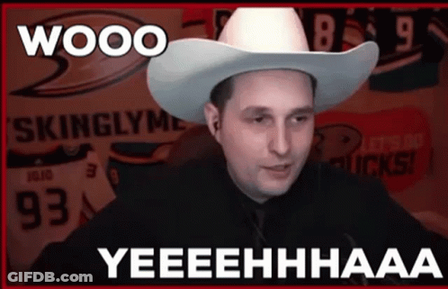 Bald Man With White Mask Screaming GIF