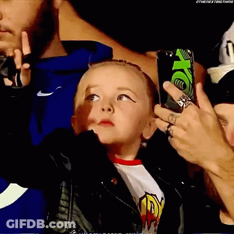 Bald Masked Wrestler Standing In Ring GIF