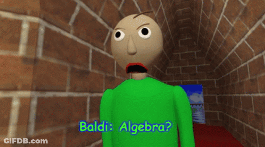 Baldi Alright Then GIF