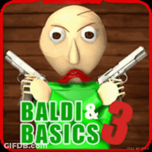 Baldi & Basics 3 Gameplay GIF