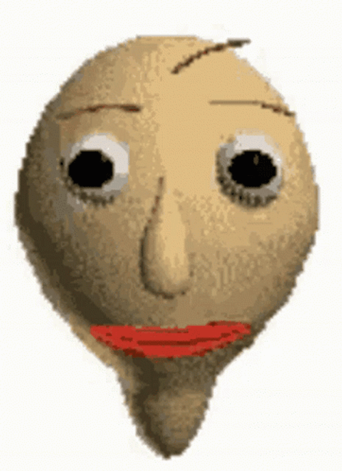 Baldi Basics Head Nodding GIF