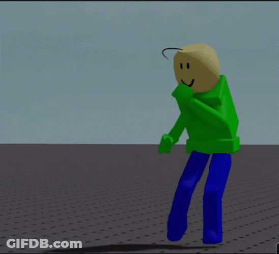 Baldi Dance Move GIF