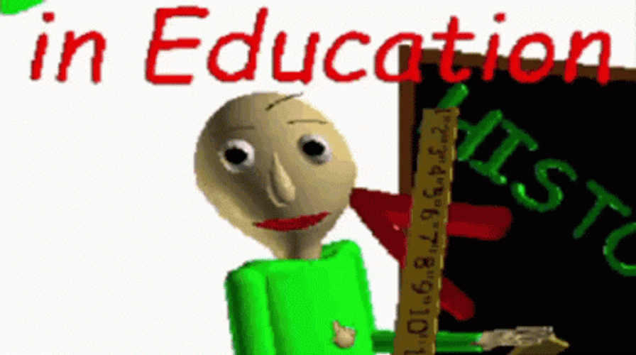 Baldi In Education GIF