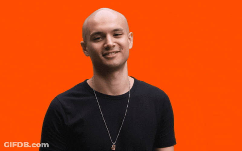 Baldy Peace Bye See Ya GIF