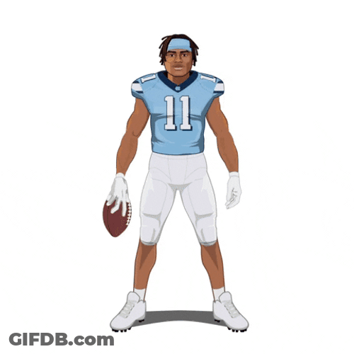 Ball Drop Cartoon AJ Brown GIF