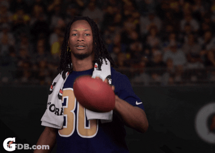 Ball Drop Todd Gurley First Down GIF