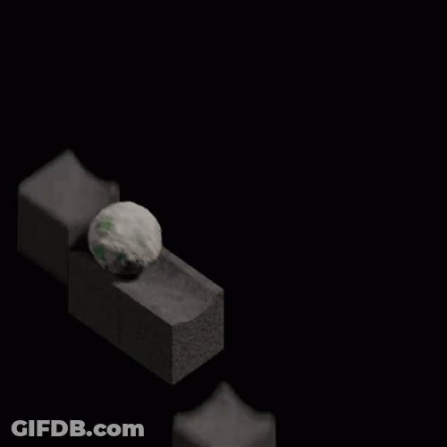 Ball On Blocks Perfect Loop GIF