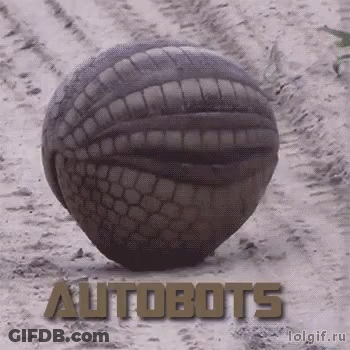 Ball With Mouth Sitting On Ground GIF