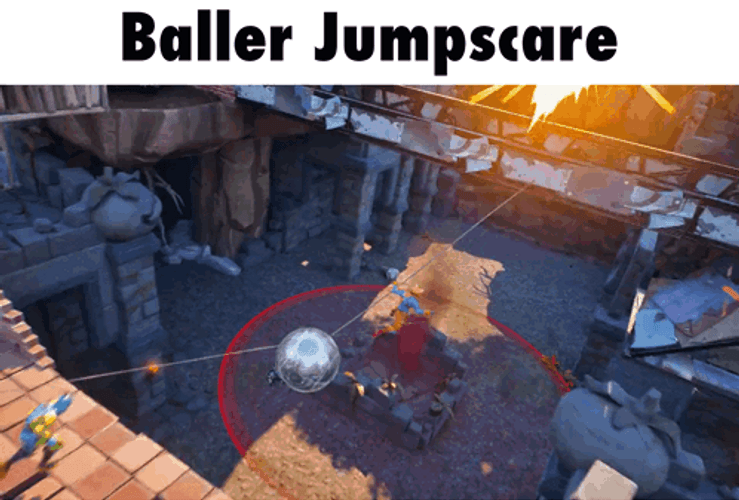 Baller Jumpscare Crystal Ball Fast Approaching GIF