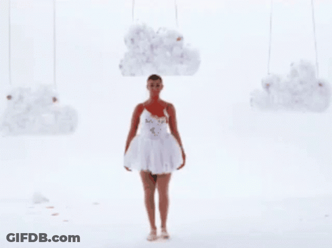 Ballerina Taking A Bow GIF