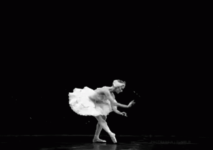 Ballet Dancer Dying Swan GIF