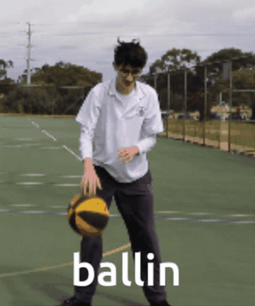 Ballin Guy Fast Dribbling GIF