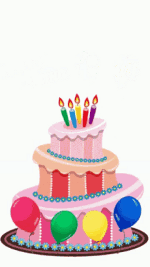 Balloon Blow Out Happy Birthday To You GIF