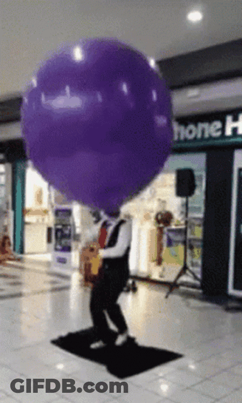 Balloon Deflating GIF