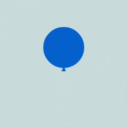Balloon Pop Floating Animated GIF
