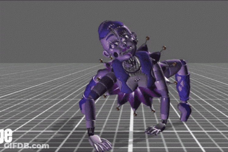Ballora Spider Jumpscare GIF