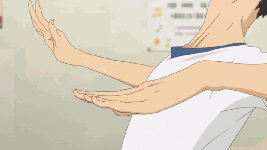 Ballroom Anime Dance Practice GIF