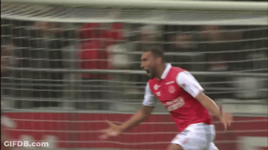 Balogun Running And Jumping GIF