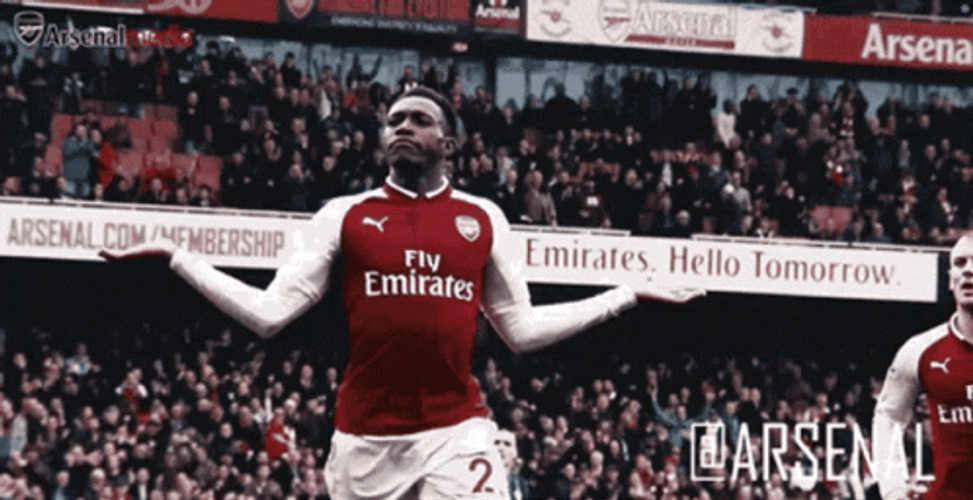 Balogun Taunts Then Shrug GIF