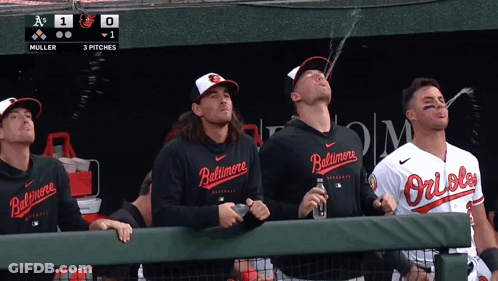 Baltimore Orioles Playing A's GIF