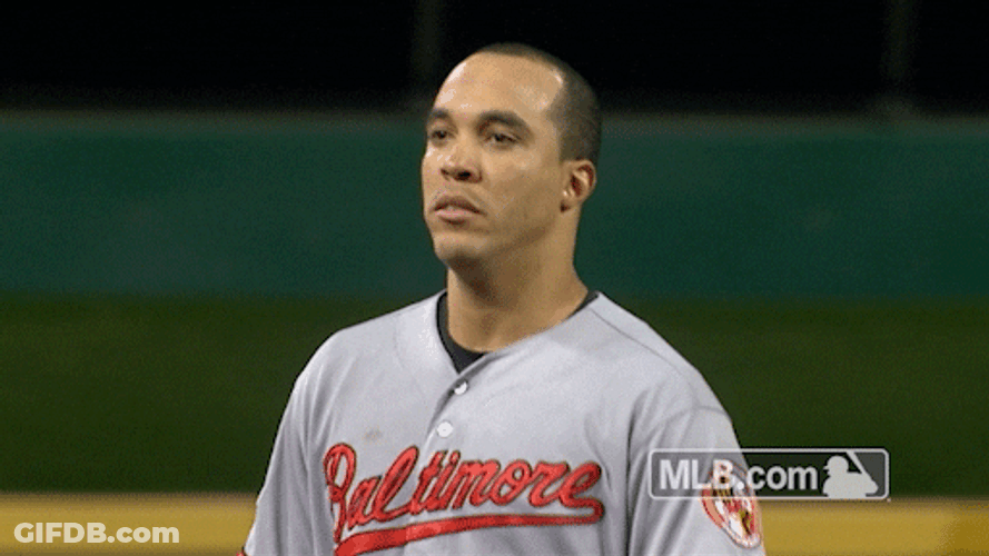 Baltimore Orioles Smile Of Fighting Spirit GIF