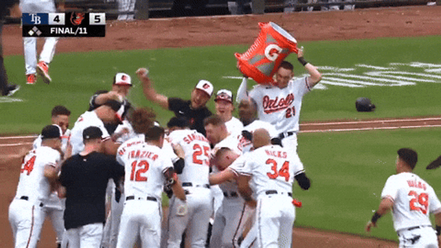 Baltimore Orioles Team Celebration GIF