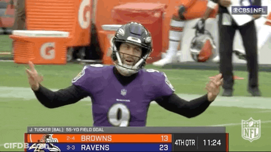 Baltimore Ravens Justin Tucker Shake Hands GIF